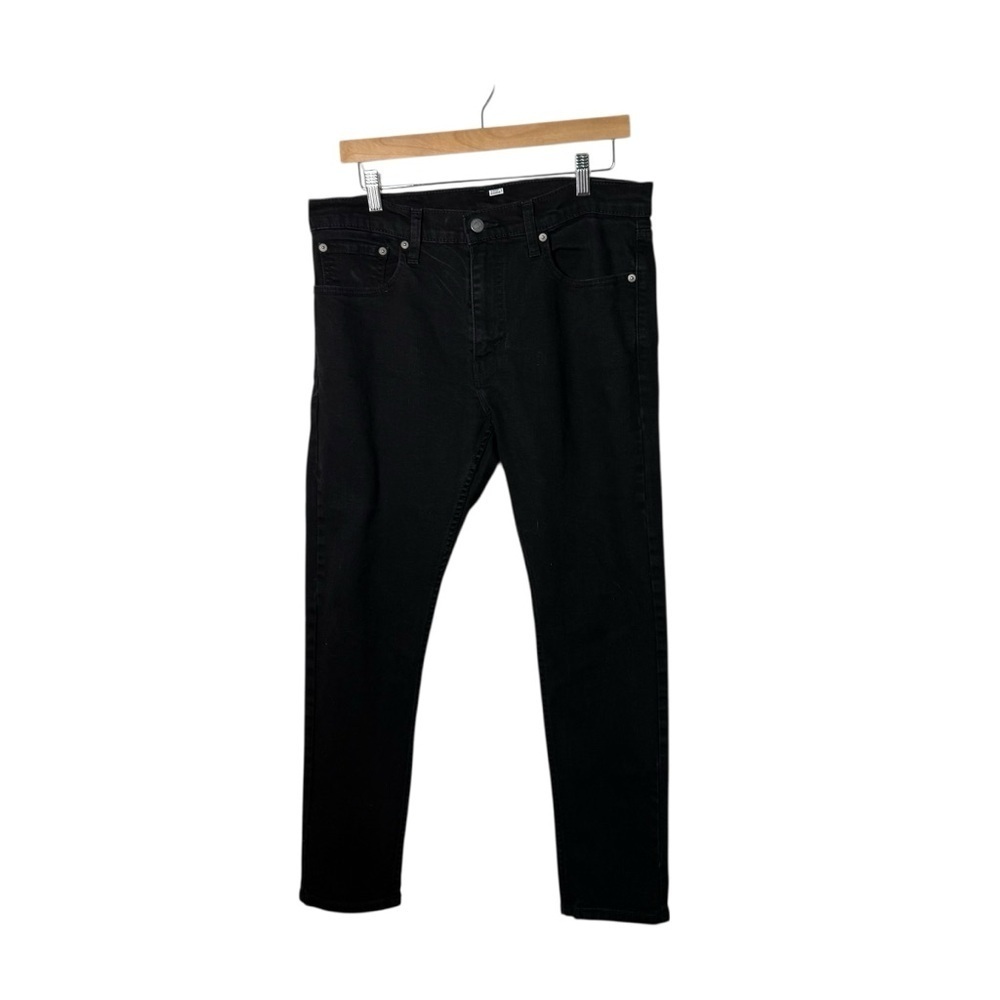Levi’s Men’s 512 Slim Taper Fit Jeans in Black Size 33